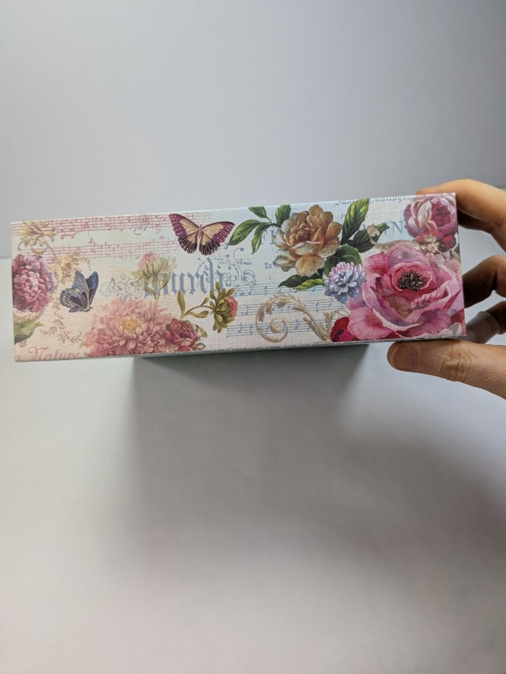 Susan Winget Bird Floral Gift Box Bundle 4pc Magnetic Closure Shabby Chic - Picture 14 of 15